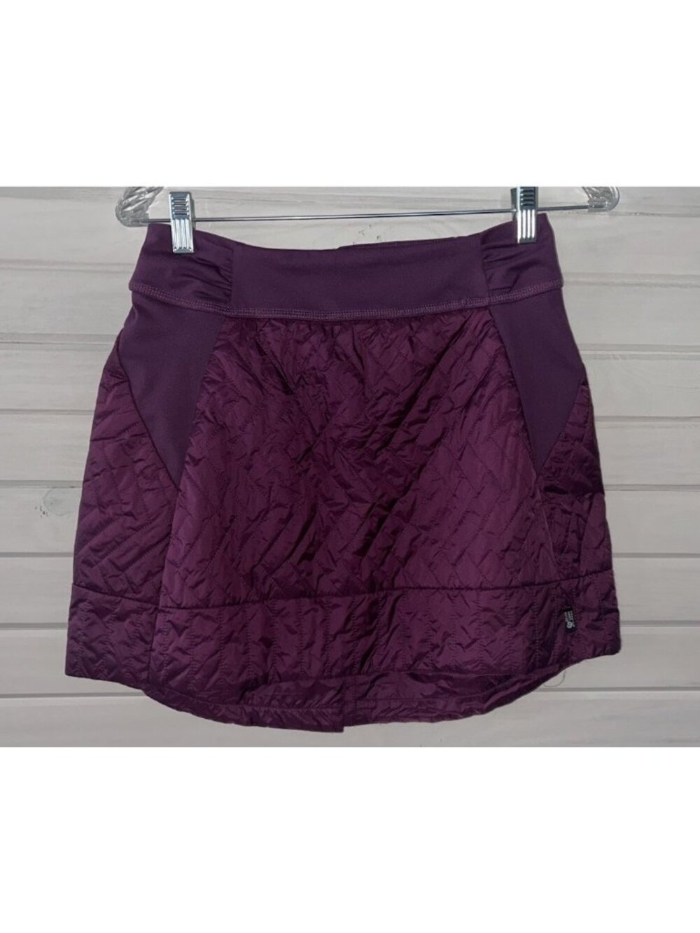 Mountain Hardware Sz XS Women’s Trekkin Insulated Mini Skirt Sugar Plum EUC